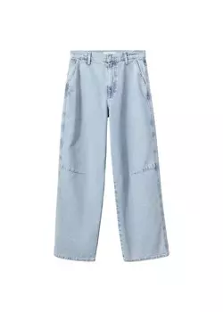 Зауженные джинсы Mango, голубое небо