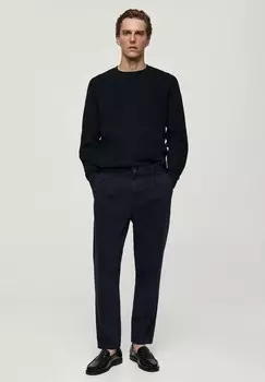 Зауженные джинсы Mango, синий