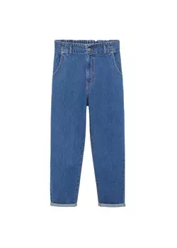 Зауженные джинсы Mango, синий