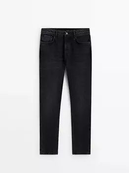 Зауженные джинсы Massimo Dutti, индиго