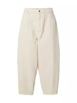 Зауженные джинсы Miss Selfridge, кремовый