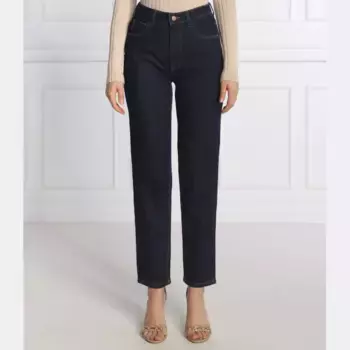 Зауженные джинсы Mom Jeans Guess, синий