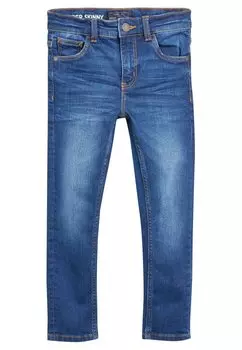 Зауженные джинсы Next, синий