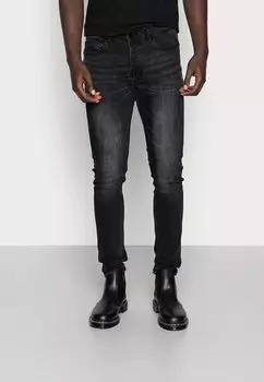 Зауженные джинсы Only & Sons ONSLOOM BLACK WASHED, цвет Black Denim