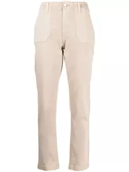 Зауженные джинсы PAIGE, коричневый