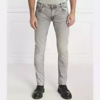 Зауженные джинсы Pepe Jeans London, серый