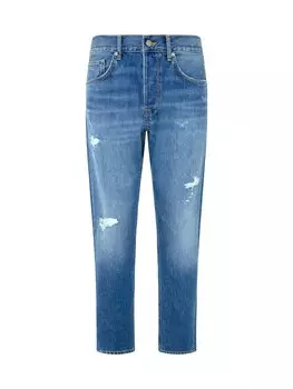 Зауженные джинсы Pepe Jeans, синий деним