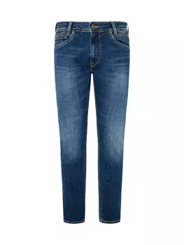 Зауженные джинсы Pepe Jeans, синий деним