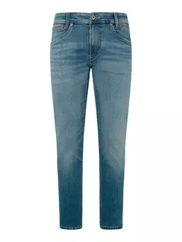 Зауженные джинсы Pepe Jeans, синий деним