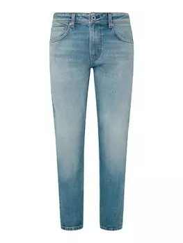 Зауженные джинсы Pepe Jeans, синий деним