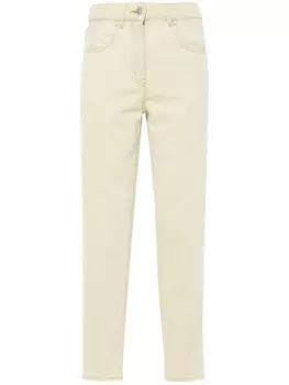 Зауженные джинсы Peserico, желтый