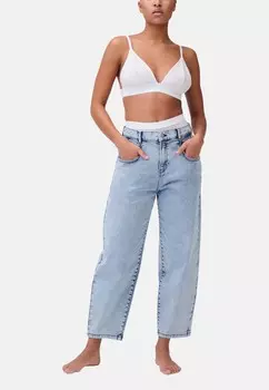 Зауженные джинсы RELAXED DENIM HIGH RISE PANTS ITEM m6, синий