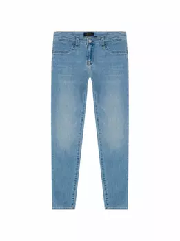 Зауженные джинсы с эффектом потертости Ralph Lauren