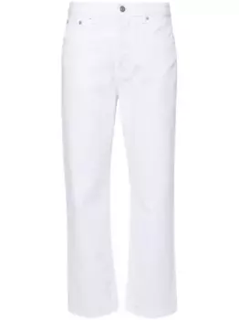 Зауженные джинсы с карманами Fabiana Filippi, белый