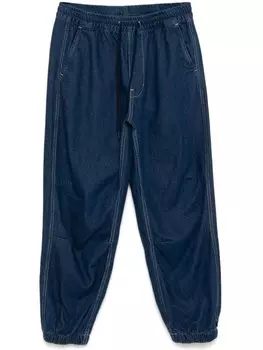 Зауженные джинсы с кулиской CHOCOOLATE, синий