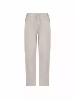 Зауженные джинсы с кулиской Panicale, серый