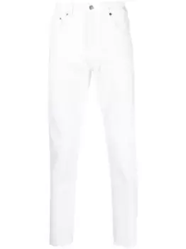 Зауженные джинсы с логотипом DONDUP, белый