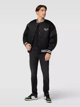Зауженные джинсы с пятью карманами Jack & Jones, черный