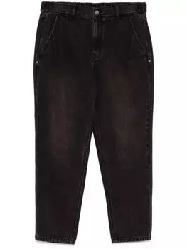 Зауженные джинсы с защипами SONGZIO, серый