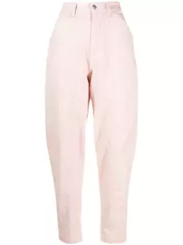 Зауженные джинсы с завышенной талией STELLA MCCARTNEY, розовый