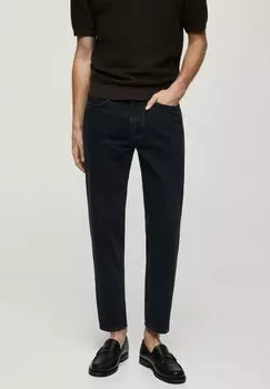 Зауженные джинсы SAMMY Mango, черный деним