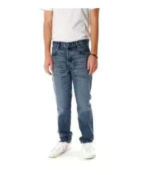 Зауженные джинсы со средней талией Edwin, синий