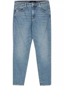 Зауженные джинсы средней посадки Sportmax, синий