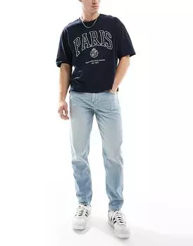Зауженные джинсы светлого оттенка ASOS DESIGN