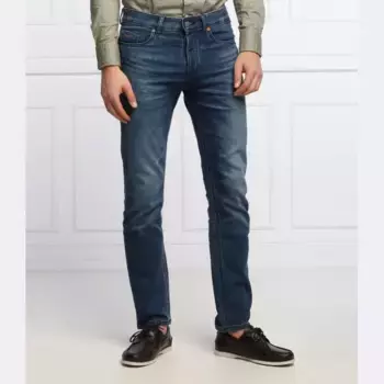 Зауженные джинсы Taber Boss, синий