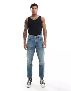 Зауженные джинсы темно-синего оттенка ASOS DESIGN