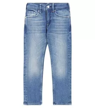 Зауженные джинсы The Drop Scotch & Soda, синий