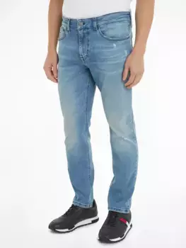 Зауженные джинсы Tommy Jeans "AUSTIN SLIM TPRD", джинсовый