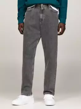 Зауженные джинсы Tommy Jeans "ISAAC RLXD TPRD", черный