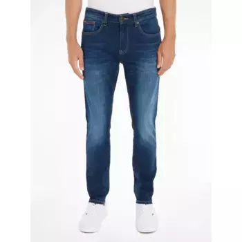 Зауженные джинсы Tommy Jeans "SLIM TAPERED AUSTIN", темно-синий