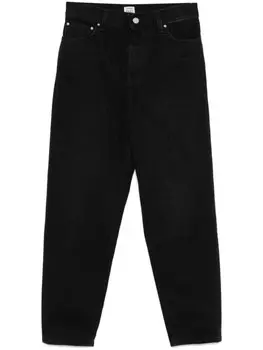Зауженные джинсы TOTEME, черный