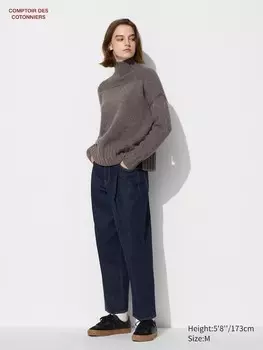 Зауженные джинсы Uniqlo, синий