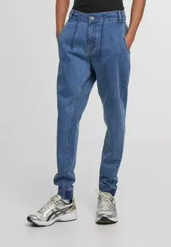 Зауженные джинсы Urban Classics, синий