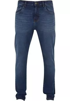 Зауженные джинсы Urban Classics, темно-синий