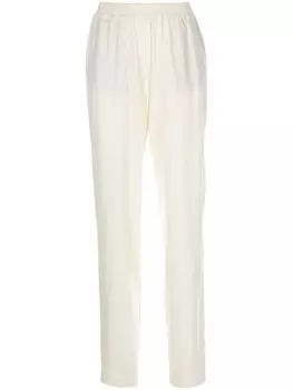 Зауженные джоггеры из шерсти ZEYNEP ARCAY, белый
