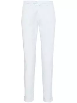 Зауженные хлопковые брюки чинос Briglia 1949, синие