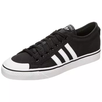 Зауженные кроссовки ADIDAS ORIGINALS Nizza, черный