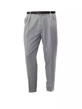 Зауженные плиссированные брюки Antioch, серый