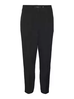 Зауженные плиссированные брюки VERO MODA Lina, черный