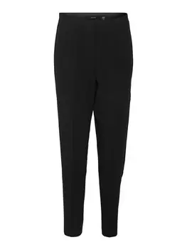 Зауженные плиссированные брюки VERO MODA Sandy, черный