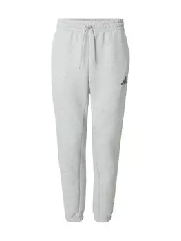 Зауженные спортивные брюки ADIDAS SPORTSWEAR, пятнистый серый