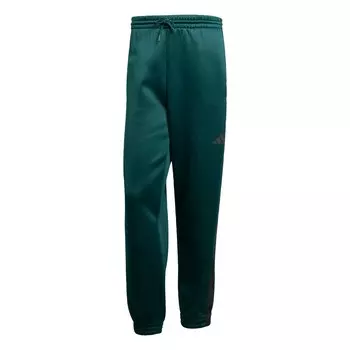 Зауженные спортивные брюки ADIDAS SPORTSWEAR Stadium, изумрудный