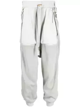 Зауженные спортивные брюки Boris Bidjan Saberi, серый