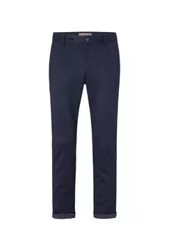 Зауженные спортивные брюки чиносы с эластичной тканью Welland Redpoint, цвет Figured Navy