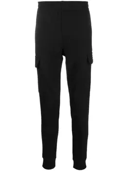 Зауженные спортивные брюки Ea7 Emporio Armani, черный