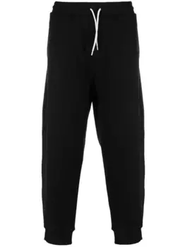 Зауженные спортивные брюки EMPORIO ARMANI, черный